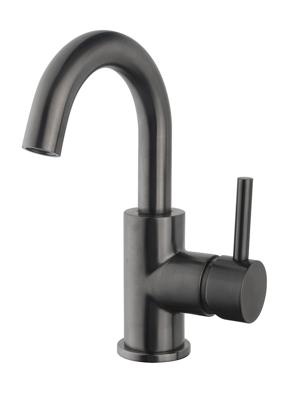 Wiesbaden Caral opbouw wastafelkraan met draaibare uitloop gunmetal