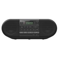 Panasonic RX-D552E-K Krachtige draagbare DAB+ Radio met CD-Speler Zwart - thumbnail