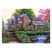 Ravensburger Legpuzzel romantische cottage, 1000st.