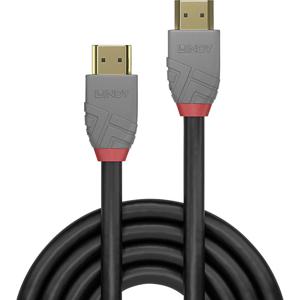 LINDY 36964 HDMI-kabel HDMI Aansluitkabel HDMI-A-stekker, HDMI-A-stekker 3.00 m Zwart 4K UHD