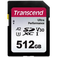 Transcend TS64GSDC340S SDXC-kaart 512 GB A1 Application Performance Class, A2 Application Performance Class, v30 Video Speed Class, UHS-Class 3 Schokbestendig, - thumbnail