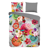 Dekbedovertrek Natuur & Bloemen 140x200 Cm Ademend & Dubbele Instopstrook & Anti-allergisch & Verwarmend HIP - Dekbed-Discounter.nl