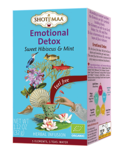 Shoti Maa Emotional Detox - Water - kruidenthee van zoete hibiscus, munt & zoethout, bio