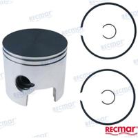 REC765-7441T32 - STUURBOORD ZUIGERSET STD Mercruiser