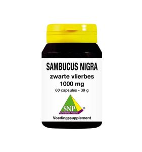 Sambucus nigra zwarte vlierbes
