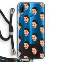 Ugly Cry Call: Huawei P20 Lite Transparant Hoesje met koord
