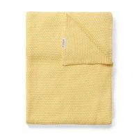 Marc O&apos;Polo Nordic knit Plaid Pale Yellow 130 x 170 cm