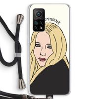 Mary Kate: Xiaomi Mi 10T 5G Transparant Hoesje met koord