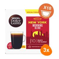 Dolce Gusto - New York Morning blend - 3x 18 Capsules
