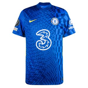 Chelsea Shirt Thuis 2021-2022 + Champions League Badges