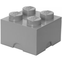 LEGO Design Collection opbergbox Brick 4 grijs (4003)