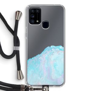 Fantasie pastel: Samsung Galaxy M31 Transparant Hoesje met koord