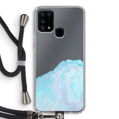 Fantasie pastel: Samsung Galaxy M31 Transparant Hoesje met koord