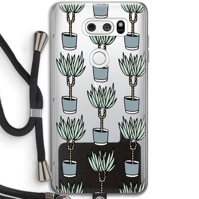 Boompje: LG V30 Transparant Hoesje met koord