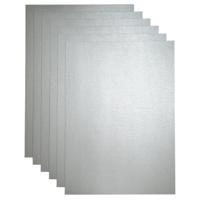 Kopieerpapier papicolor a4 300gr zilver