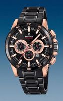Horlogeband Festina F20354-1 Staal Zwart 24mm