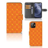 iPhone 12 | 12 Pro (6.1") | Telefoon Hoesje | Batik Oranje