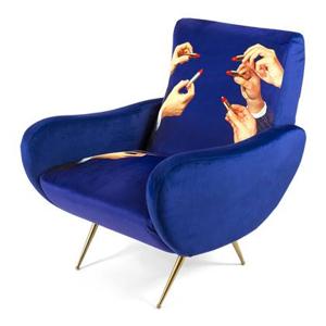 Seletti Fauteuil Lipsticks - Blauw