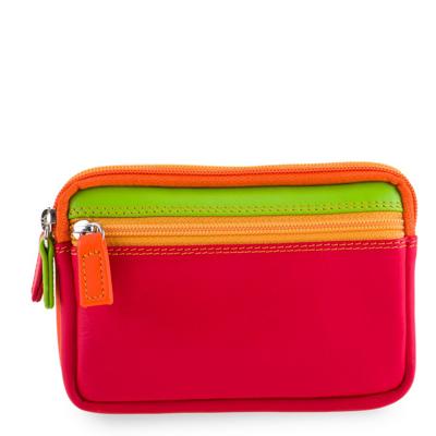 Mywalit Small Leather Double Zip Purse Jamaica
