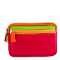 Mywalit Small Leather Double Zip Purse Jamaica