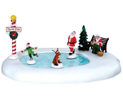 North pole ice follies, b/o (4.5v) - Lemax