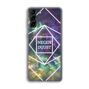Negenduust ruimte: Samsung Galaxy S21 Plus Transparant Hoesje