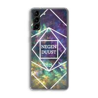 Negenduust ruimte: Samsung Galaxy S21 Plus Transparant Hoesje