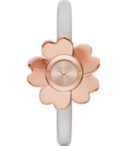 Horlogeband Michael Kors MK2665 Leder Wit 8mm