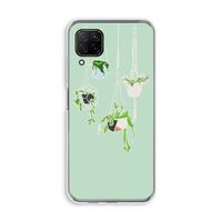 Hang In There: Huawei P40 Lite Transparant Hoesje