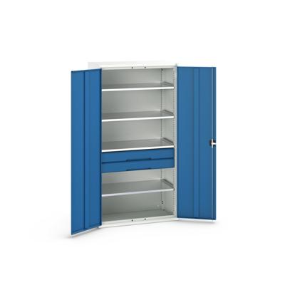 Bott Verso Werkplaatskast | 4 Legborden | 2 Laden | RAL 5010 - 16926574.11