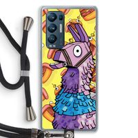 Loot Burger: Oppo Find X3 Neo Transparant Hoesje met koord