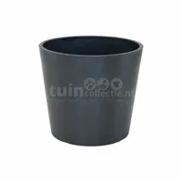 Bloempot Ecostone Zwart Ø30cm