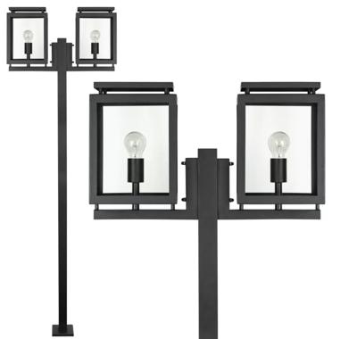 KS Verlichting Staande lantaarnVecht 2-lichts - 7301D4
