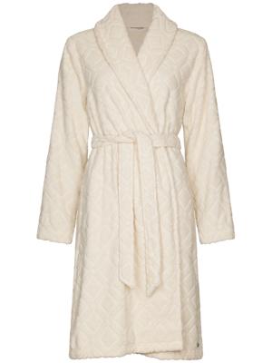 Badstoffen badjas ruiten Pastunette