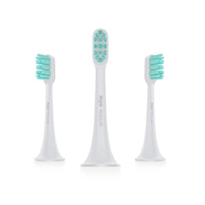 3 stuks originele Xiaomi Regular Vervangende opzetborstels voor Xiaomi ultrasone elektrische tandenborstel (HC6109)