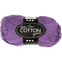 Creativ Company Katoengaren, paars, 50gr, 170m