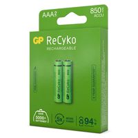 GP Batteries Rechargeable batteries 12085AAAHCE-C2 industrieel oplaadbare batterij/accu Nikkel-Metaalhydride (NiMH) 850 mAh 1,2 V - thumbnail