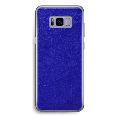 Majorelle Blue: Samsung Galaxy S8 Plus Transparant Hoesje