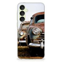 Samsung Galaxy A35 | Siliconen hoesje | met foto Vintage Auto