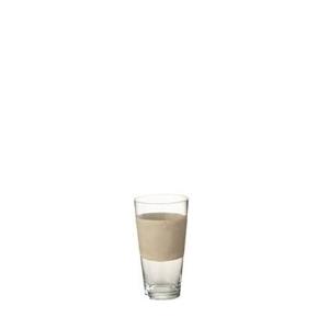 J-Line vaas Delph - glas - transparant|beige - extra small