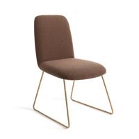 Jesper Home Eetkamerstoel 'Taiwa' Slide Gold, kleur Rustic Rye