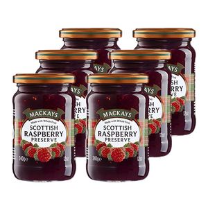 Mackays - Scottish Raspberry Preserve - 6x 340g