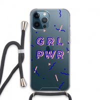 GRL PWR: iPhone 13 Pro Max Transparant Hoesje met koord GRL PWR: iPhone 13 Pro Max Transparant Hoesje met koord