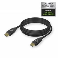 ACT AK4143 Certified 8K Hybride HDMI Professional Actieve Optische Kabel (AOC) | HDMI-A male - HDMI-A male | Zwart | 15 meter