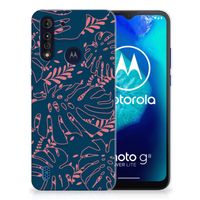 Motorola Moto G8 Power Lite TPU Case Palm Leaves - thumbnail