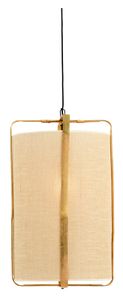 Light & Living Hanglamp 'Sendai' Jute en Bamboe, 37cm, kleur Naturel