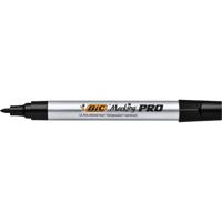 Viltstift bic pro rond m zwart | 12 stuks