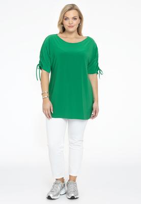Yoek Jeans met rits | Wit | Maat 56