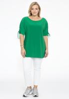 Yoek Jeans met rits | Wit | Maat 48