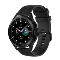 Sportband met motief - Zwart - Samsung Galaxy Watch 4 Classic - 42mm & 46mm - thumbnail
